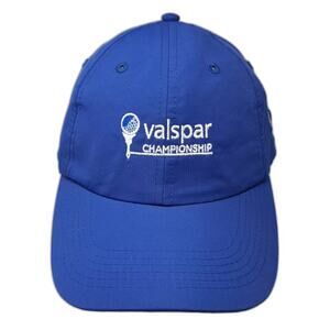 Imperial Golf Hat Blue OS Valspar Championship Embroidered Strapback Adjustable